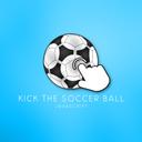 Kick the soccer ball (kick ups) icon