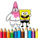 BTS Sponge Bob Coloring icon