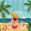 Summer Beach Jigsaw icon