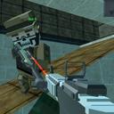 Blocky combat Shooting Arena 3D Pixel icon
