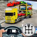 Car Transporter Truck Vehicle Transporter Trailer icon