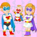 Super Hero Family Jigsaw icon
