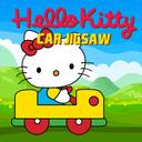 Hello Kitty Car Jigsaw icon
