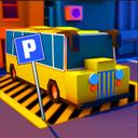 Bus Parkiing 3D icon