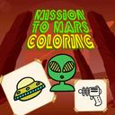 Mission to Mars Coloring icon