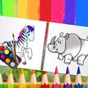 Funny Animals Coloring Book icon