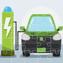 Electric Cars Jigsaw icon