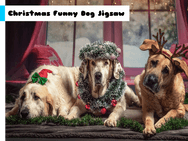 Christmas Funny Dog Jigsaw