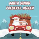 Santa Giving Presents Jigsaw icon
