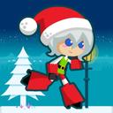 Santa Girl runner icon
