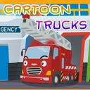 Cartoon Trucks Jigsaw icon
