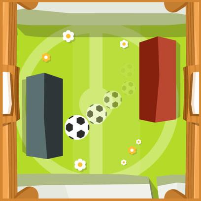 Super Pong Ball ⚽ Soccer like Ping-Pong game