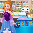 Supermarket Shopping Girls Game icon