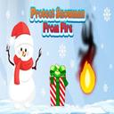Protect Snowman From Fire icon