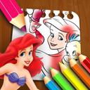 The Little Mermaid Coloring Book icon