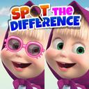 find differences - Masha and bear icon