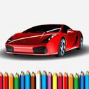 Racing Cars Coloring icon