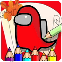 Coloring Book For Amoung Us icon