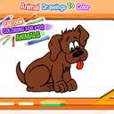 Cartoon Coloring Book for Kids - Animals icon