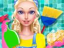 Fashion Doll House Cleaning icon