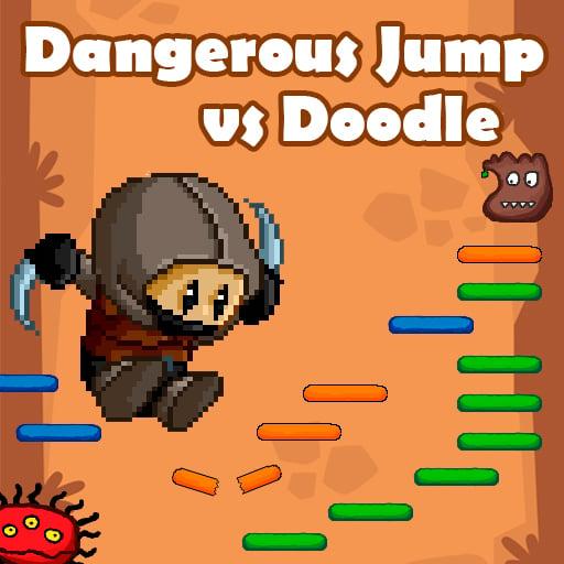 Dangerous Jump vs Doodle Jump - Play UNBLOCKED Dangerous Jump vs