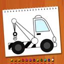 Coloring Book: Excavator Trucks icon