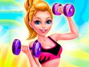 Fitness Girl Dress Up icon