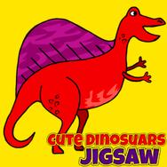 Cute Dinosuars Jigsaw