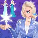 Icy or Fire dress up game icon