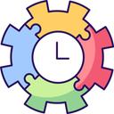 clock puzzle icon