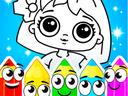 Coloring Dolls icon