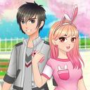 Anime High School Couple - First Date Makeover icon