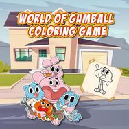 World Of Gumball Coloring Game