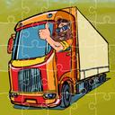 Semi Trucks Jigsaw icon