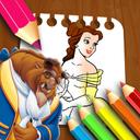 Beauty & the Beast Coloring Book icon