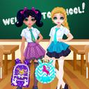 Jasmine and Elsa - School Bag Design Contest icon