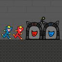 Red and Blue Stickman Huggy 2 icon