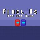 Pixel Us Red and Blue icon