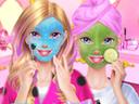 Best Friends Sleepover Party - Makeover Game icon