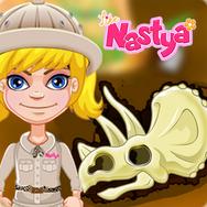 Nastya Dinosaur Bone Digging Games
