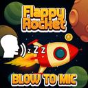 Flappy Rocket Playing with Blowing to Mic icon