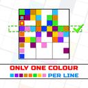 Only 1 color per line icon
