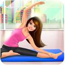 Gym Fitness Workout Girl icon
