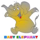Baby Elephant Coloring icon