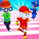 Knockout Fall Guys 3D Run - Royale Race icon