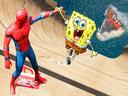 Super spongebob spiderman icon
