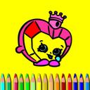 Girls Bag Coloring Book icon