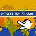 Scatty Maps: Asia icon