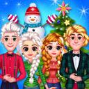 Frozen Princess Christmas Celebration icon