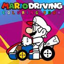 Mario Driving Coloring Book icon